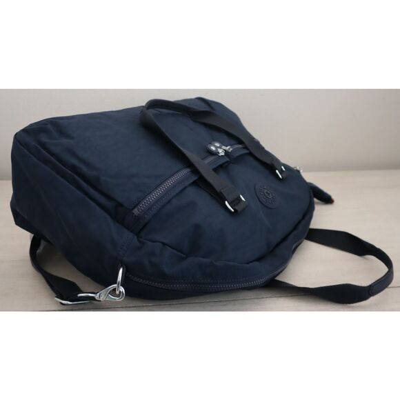 Kipling K15387-4DX Lg. True Blue Tonal Eugina Crossbody Satchel Travel Bag - Picture 4 of 13